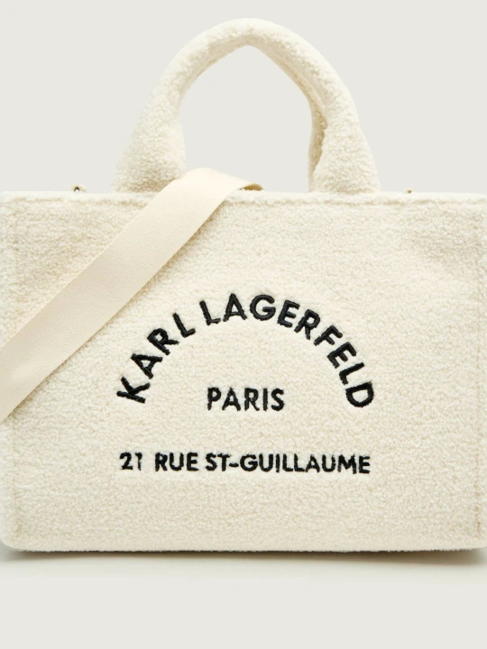 Zdjęcie produktu Karl Lagerfeld Shopperka K/rsg | shearling ecru