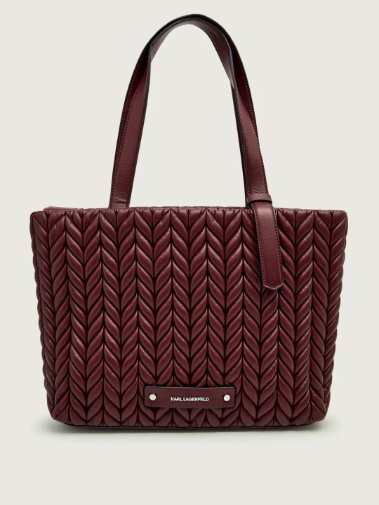 Zdjęcie produktu Karl Lagerfeld Shopperka K / weave bordowy