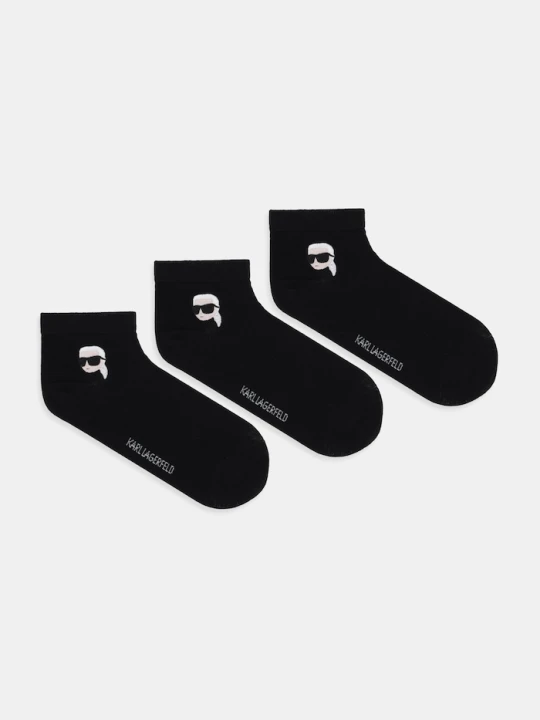 Zdjęcie produktu Karl Lagerfeld skarpetki 3-pack czarny