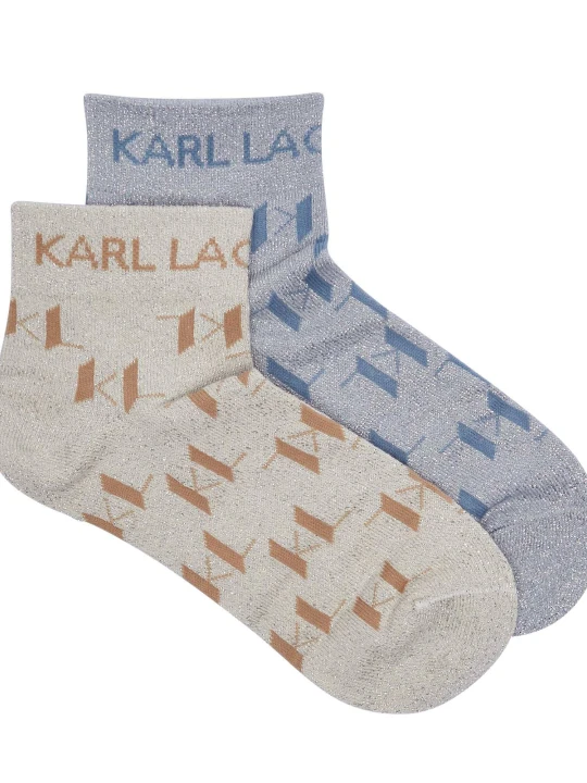 Zdjęcie produktu Karl Lagerfeld Skarpety 2-pack błękitny