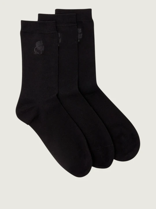 Zdjęcie produktu Karl Lagerfeld Skarpety 3-pack K/Kameo Logo czarny