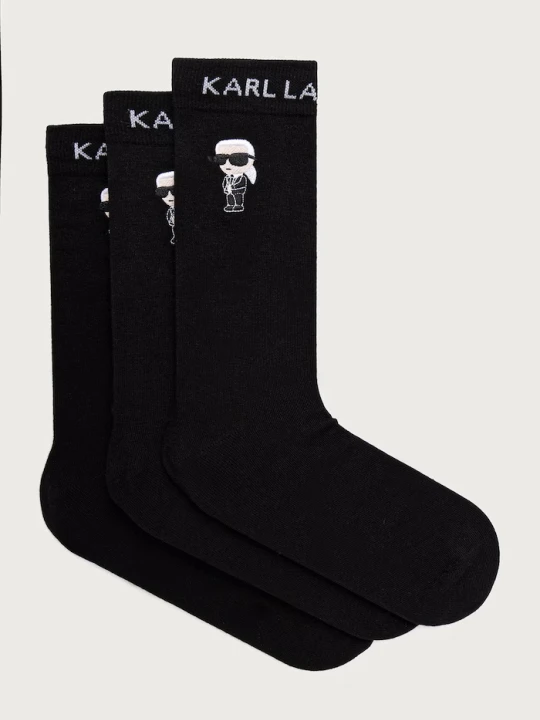 Zdjęcie produktu Karl Lagerfeld skarpety damskie 3-pack czarny
