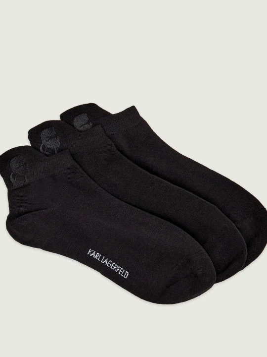 Zdjęcie produktu Karl Lagerfeld Skarpety / stopki 3 pack K / Kameo czarny