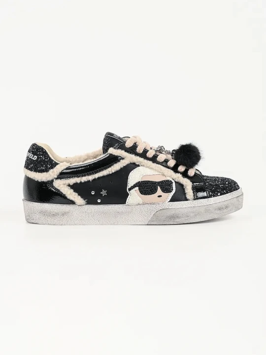 Zdjęcie produktu Karl Lagerfeld Skool tenisówki damskie czarny