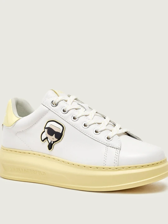Zdjęcie produktu Karl Lagerfeld Skórzane sneakersy biały
