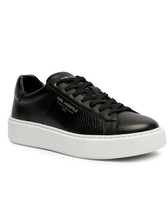 Zdjęcie produktu Karl Lagerfeld Skórzane sneakersy czarny