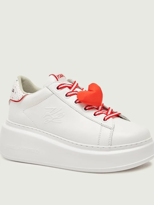 Zdjęcie produktu Karl Lagerfeld Skórzane sneakersy ANAKAPRI biały