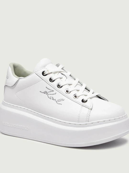 Zdjęcie produktu Karl Lagerfeld Skórzane sneakersy ANAKAPRI biały
