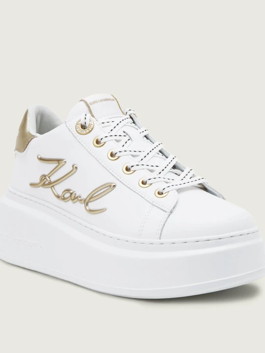 Zdjęcie produktu Karl Lagerfeld Skórzane sneakersy ANAKAPRI Signia Lace biały