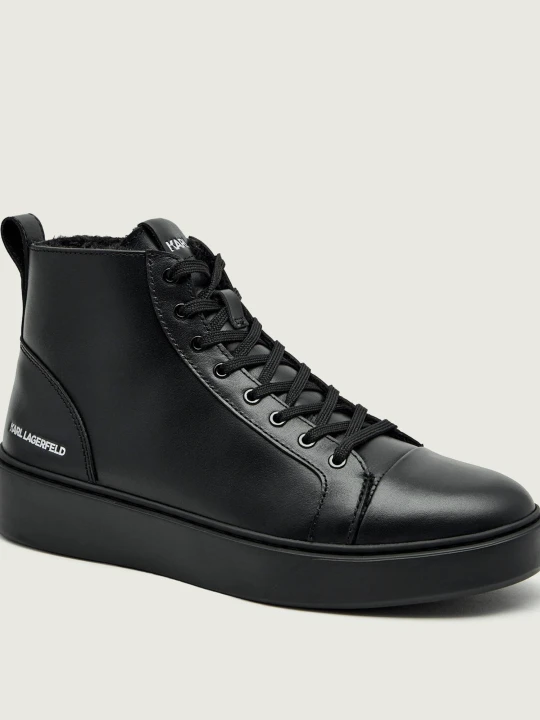 Zdjęcie produktu Karl Lagerfeld Skórzane sneakersy FLINT II czarny