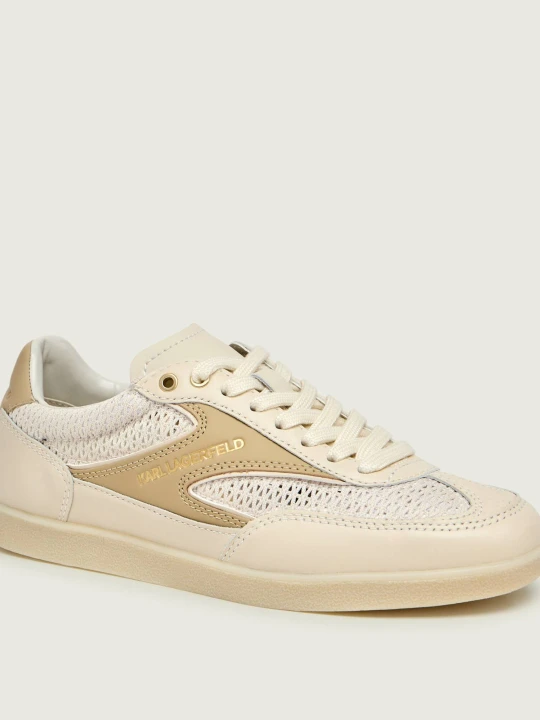 Zdjęcie produktu Karl Lagerfeld Skórzane sneakersy KANDIDATE beżowy