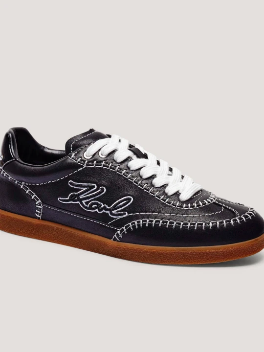Zdjęcie produktu Karl Lagerfeld Skórzane sneakersy Kandidate czarny