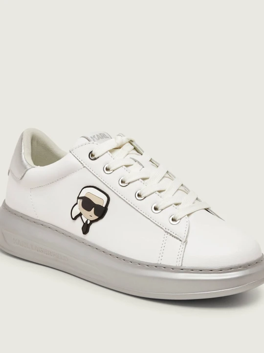 Zdjęcie produktu Karl Lagerfeld Skórzane sneakersy KAPRI biały