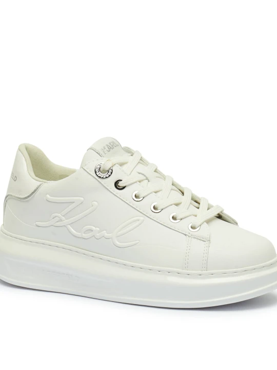 Zdjęcie produktu Karl Lagerfeld Skórzane sneakersy KAPRI biały