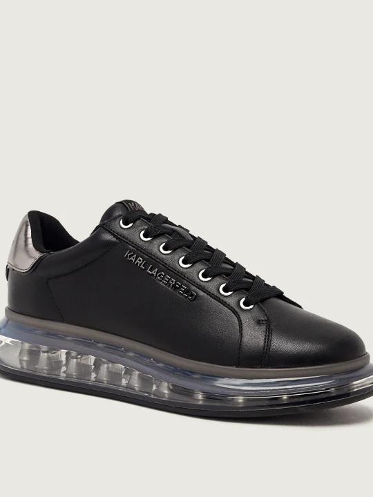 Zdjęcie produktu Karl Lagerfeld Skórzane sneakersy KAPRI KUSHION czarny