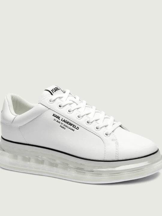 Zdjęcie produktu Karl Lagerfeld Skórzane sneakersy KAPRI KUSHION biały