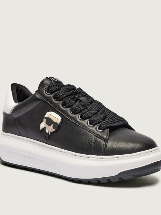Zdjęcie produktu Karl Lagerfeld Skórzane sneakersy KAPRI LUG czarny