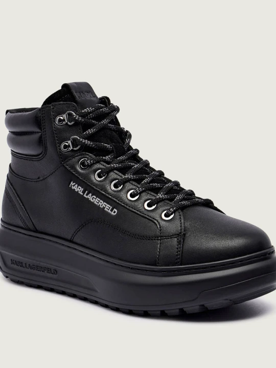 Zdjęcie produktu Karl Lagerfeld Skórzane sneakersy KAPRI LUG czarny