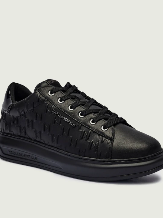 Zdjęcie produktu Karl Lagerfeld Skórzane Sneakersy KAPRI MENS czarny
