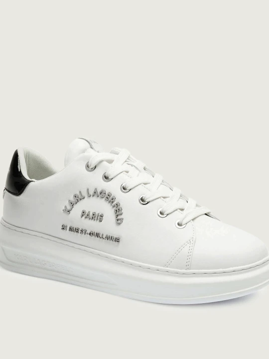 Zdjęcie produktu Karl Lagerfeld Skórzane sneakersy KAPRI MENS biały