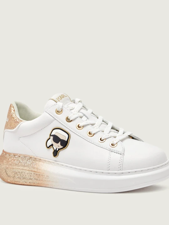 Zdjęcie produktu Karl Lagerfeld Skórzane sneakersy KAPRI Ombre biały