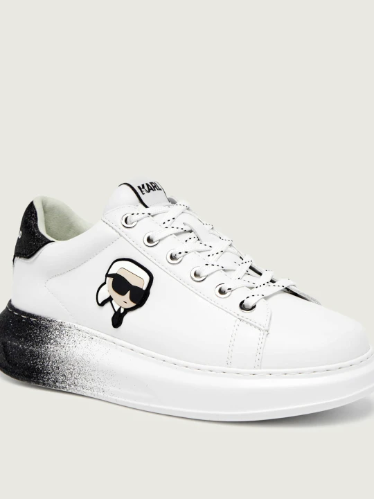 Zdjęcie produktu Karl Lagerfeld Skórzane sneakersy KAPRI Ombre biały