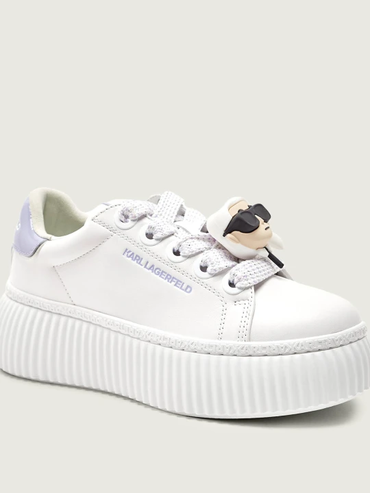 Zdjęcie produktu Karl Lagerfeld Skórzane sneakersy KREEPER LO biały