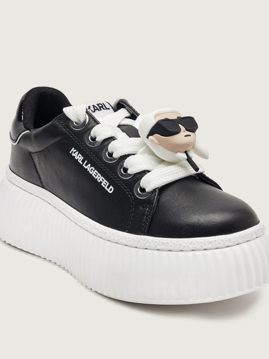 Zdjęcie produktu Karl Lagerfeld Skórzane sneakersy KREEPER LO czarny