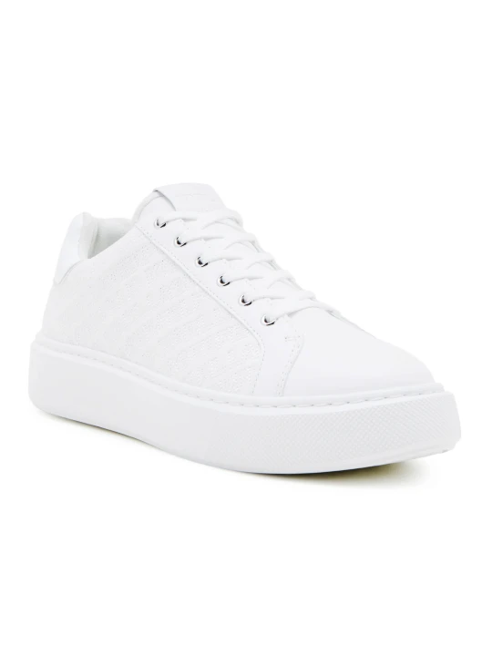 Zdjęcie produktu Karl Lagerfeld Skórzane sneakersy Maxi Kup biały