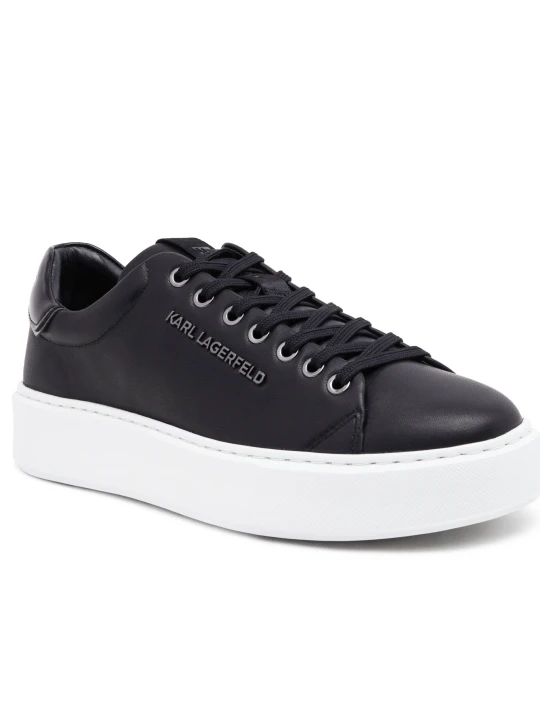 Zdjęcie produktu Karl Lagerfeld Skórzane sneakersy MAXI KUP czarny