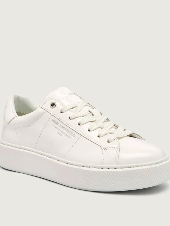 Zdjęcie produktu Karl Lagerfeld Skórzane sneakersy MAXI KUP RSG biały