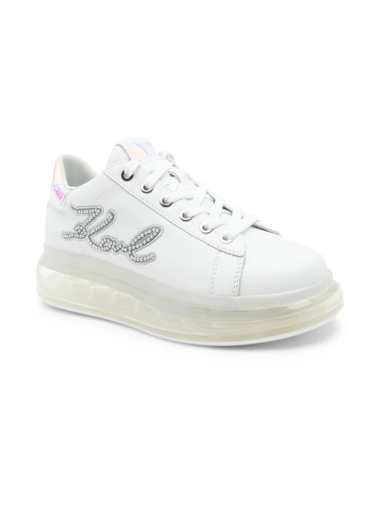 Zdjęcie produktu Karl Lagerfeld Skórzane sneakersy Kapri Kushion biały