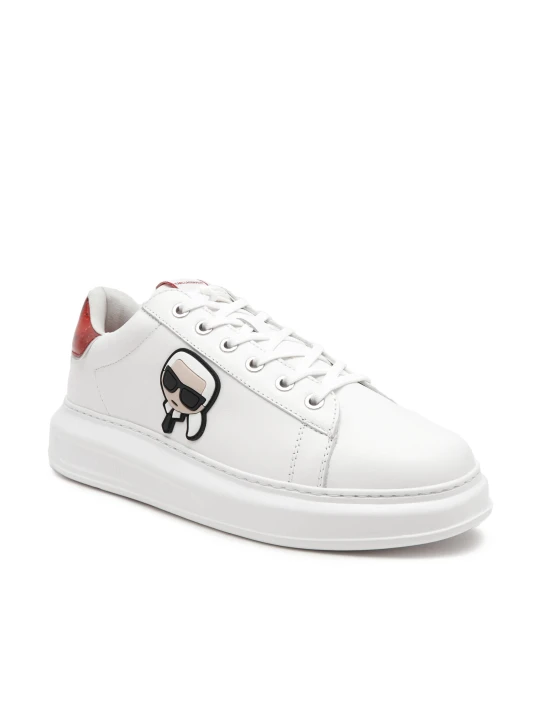 Zdjęcie produktu Karl Lagerfeld Skórzane trampki Onyx Heel biały