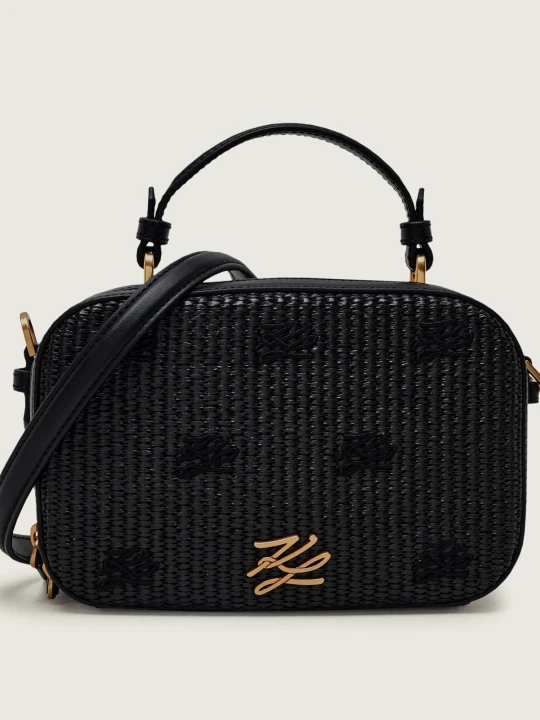 Zdjęcie produktu Karl Lagerfeld Skórzany kuferek K / autograph czarny