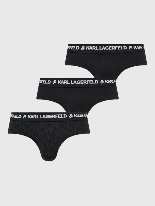 Zdjęcie produktu Karl Lagerfeld slipy 225M2102 (3-pack) czarny