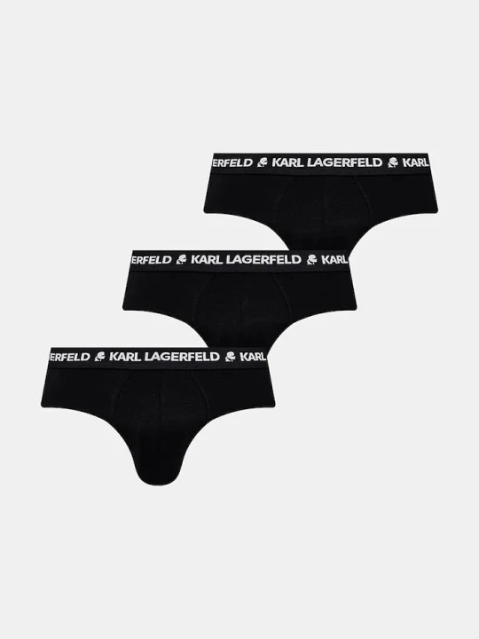 Zdjęcie produktu Karl Lagerfeld slipy 3-pack czarny
