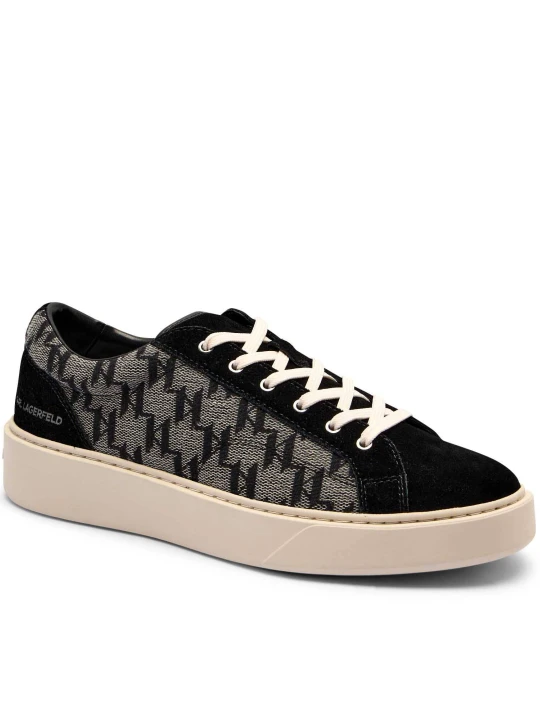 Zdjęcie produktu Karl Lagerfeld Sneakersy FLINT II | z dodatkiem skóry czarny