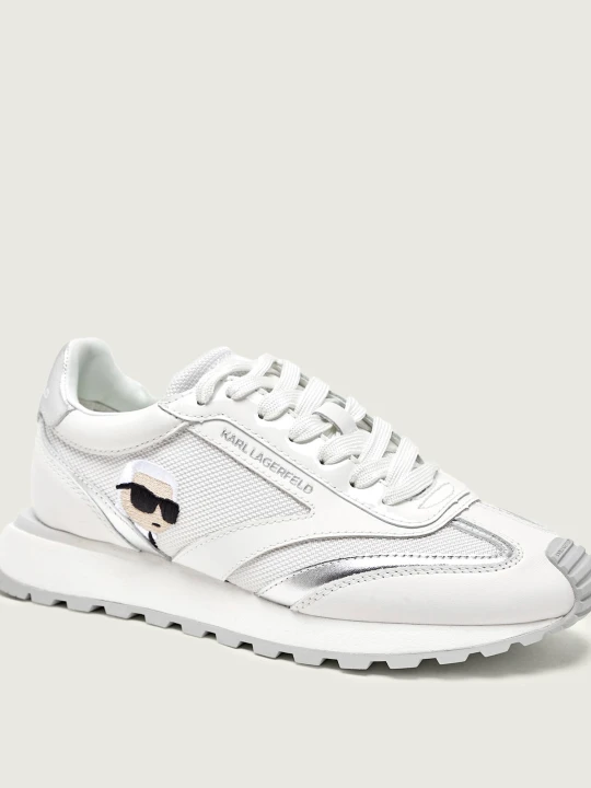 Zdjęcie produktu Karl Lagerfeld Sneakersy KAIRO NFT | z dodatkiem skóry biały