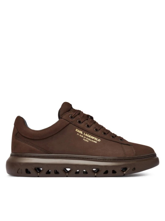 Zdjęcie produktu KARL LAGERFELD Sneakersy Kapri Kite KL54527 Brązowy ciemny