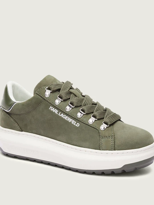Zdjęcie produktu Karl Lagerfeld Sneakersy KAPRI LUG | zamsz khaki