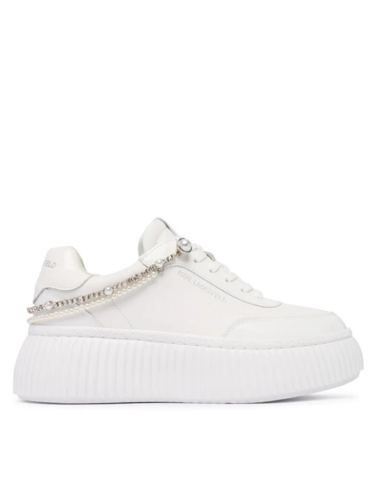 Zdjęcie produktu KARL LAGERFELD Sneakersy Kreeper KL42320P Biały