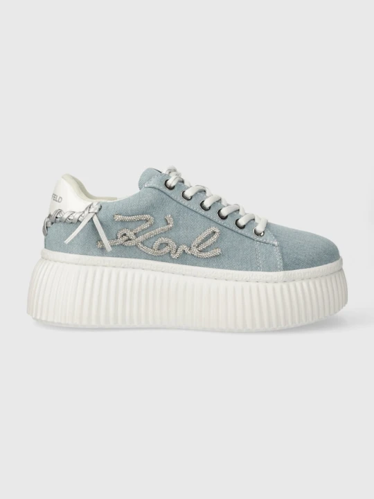 Zdjęcie produktu Karl Lagerfeld sneakersy KREEPER LO niebieski