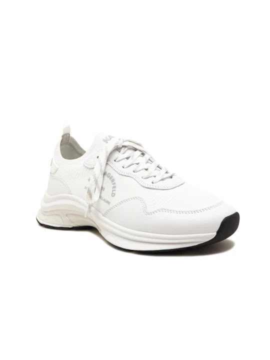 Zdjęcie produktu Karl Lagerfeld Sneakersy LUX FINESSE Maison Karl Sock | z dodatkiem skóry biały