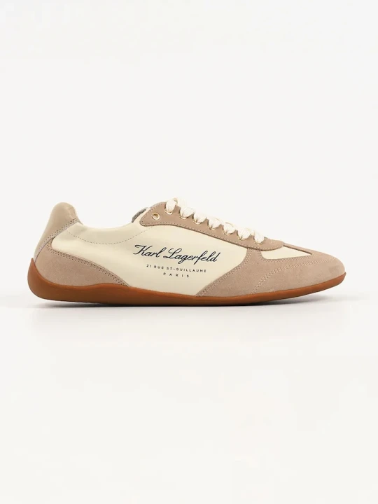 Zdjęcie produktu Karl Lagerfeld sneakersy skórzane Altia beżowy