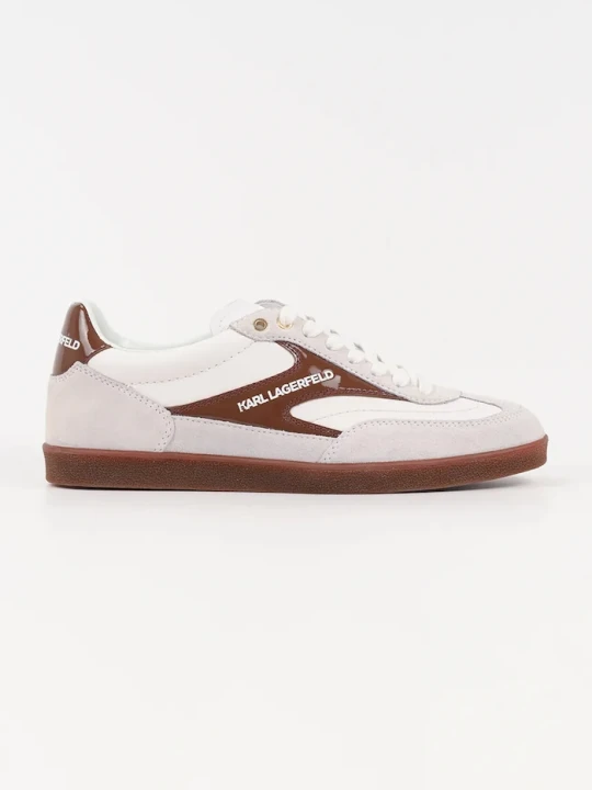 Zdjęcie produktu Karl Lagerfeld sneakersy skórzane KANDIDATE biały