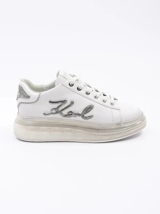 Zdjęcie produktu Karl Lagerfeld sneakersy skórzane KAPRI KUSHION biały