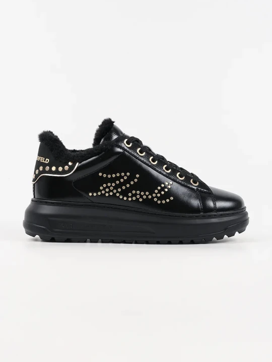 Zdjęcie produktu Karl Lagerfeld sneakersy skórzane KAPRI LUG czarny