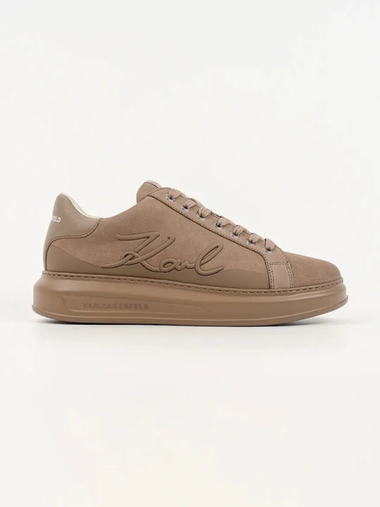 Zdjęcie produktu Karl Lagerfeld sneakersy skórzane Kapri Mens brązowy