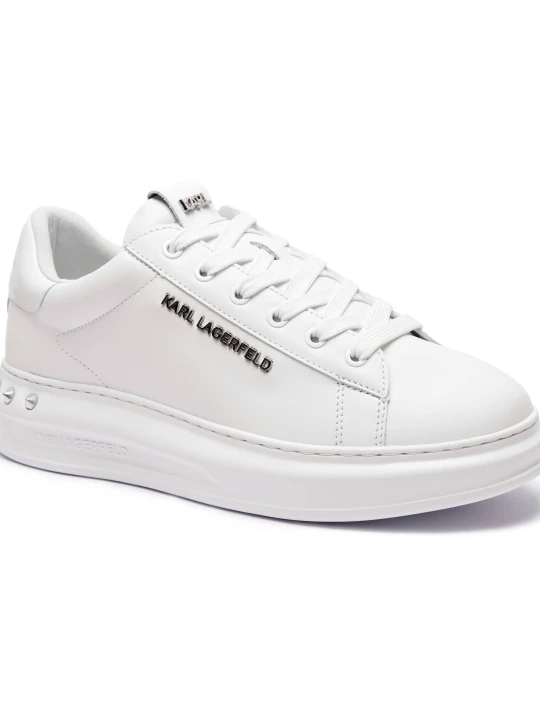 Zdjęcie produktu Karl Lagerfeld Sneakersy | z dodatkiem skóry biały