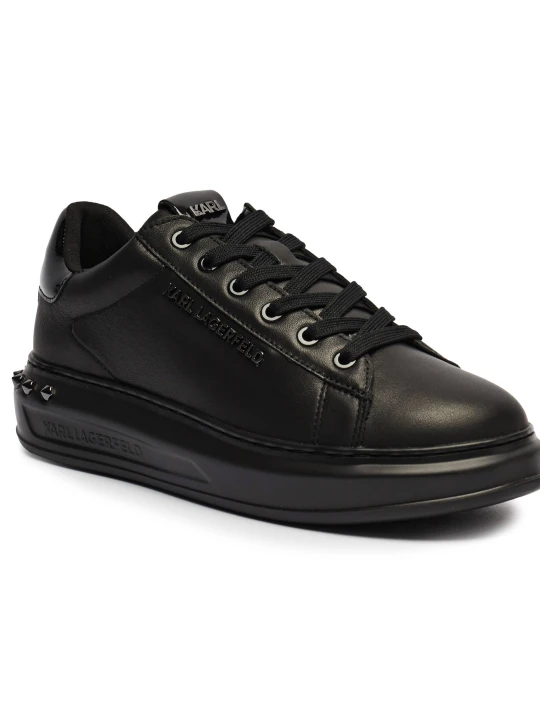 Zdjęcie produktu Karl Lagerfeld Sneakersy | z dodatkiem skóry czarny